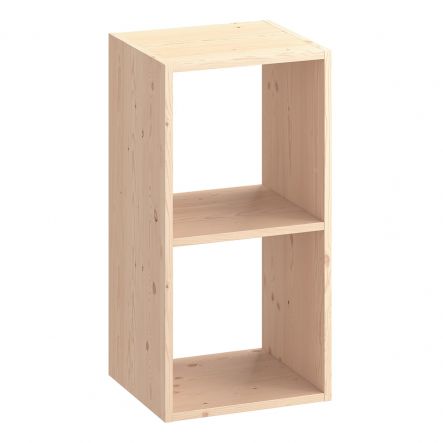2 CUBI SPACEO KUB L70.5xP31.7xH36CM IN LEGNO DI PINO GREZZO Mensola Spaceo L 30 x P 30 cm, Sp 2 cm pino. Prezzo online